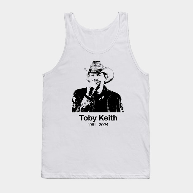 Rip Toby Keith 1961-2024 Ver.2 Tank Top by GraciafyShine